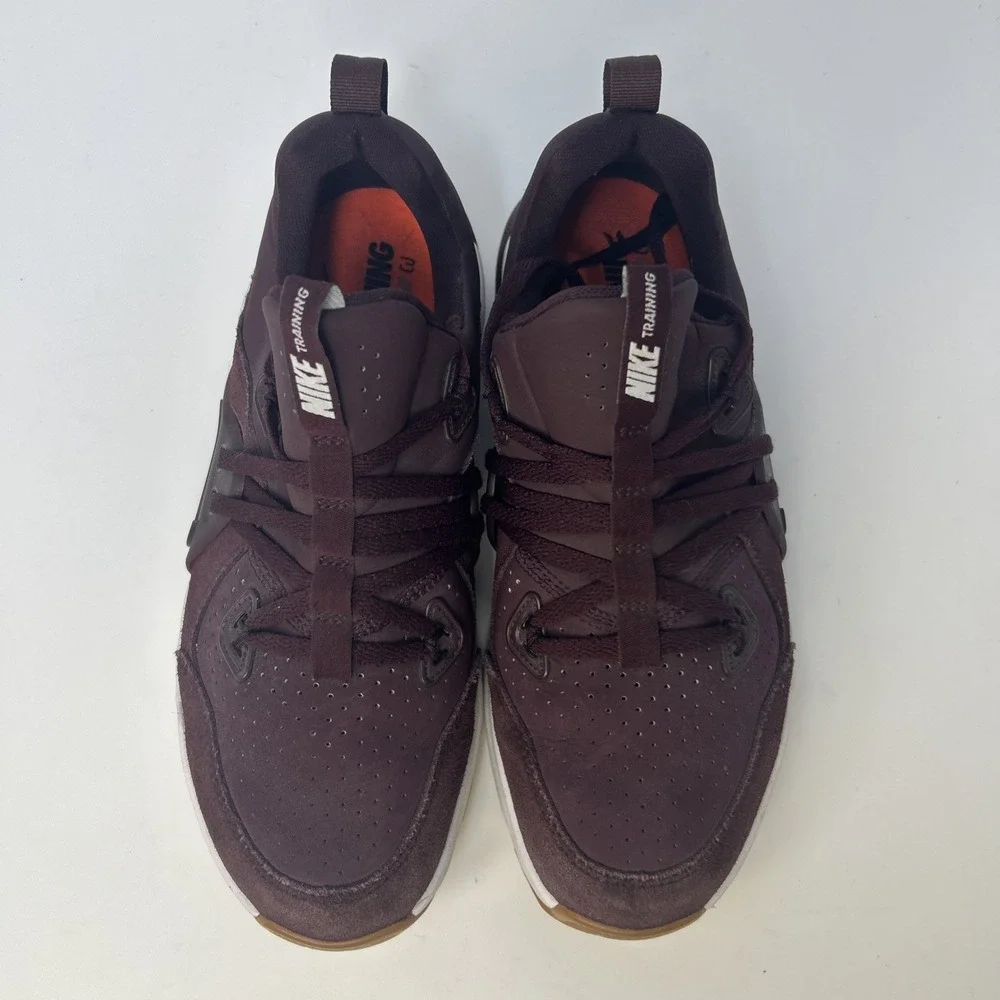Nike Zoom Train Command Leather Deep Burgundy Maroon Size 7.5 Men AA3984-609‎